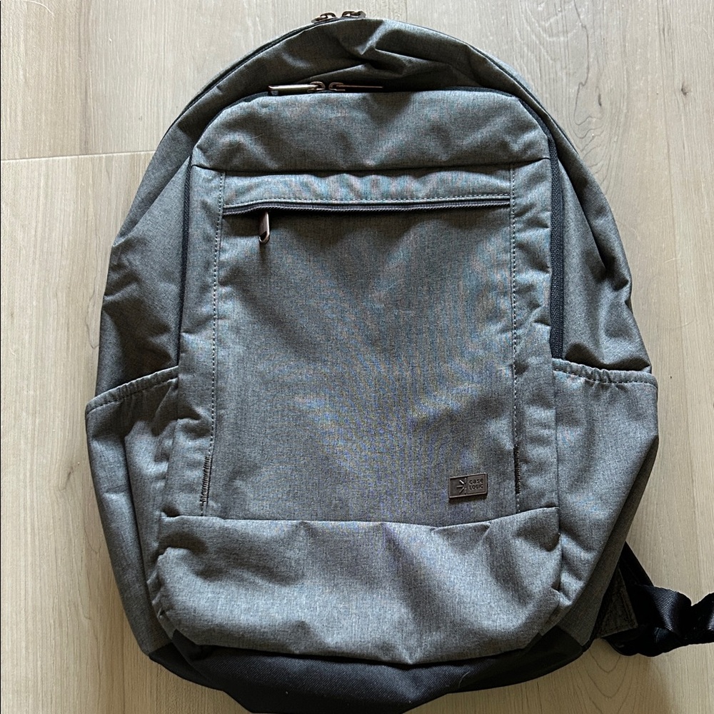 Sleek Gray Backpack for Men